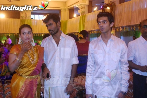 Celebs at Anirudh's Sister wedding